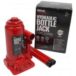 PODNOŚNIK HYDRAULICZNY 2-TŁOKOWY SŁUPKOWY BUTELKOWY 2 TON BREMHER